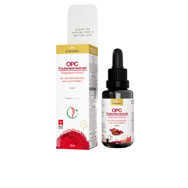 Cannsol OPC Traubenkernextrakt mit Resveratrol und Vitamin C – Antioxidativer Zellschutz & Vitalität – Bild 2