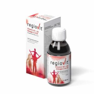 RegioVit® Vitamin K2 und D3 mit Omega-3-6 Öl – Für starke Knochen & gesunde Gefäße